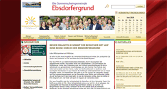 Desktop Screenshot of ebsdorfergrund.de