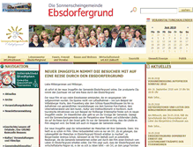 Tablet Screenshot of ebsdorfergrund.de